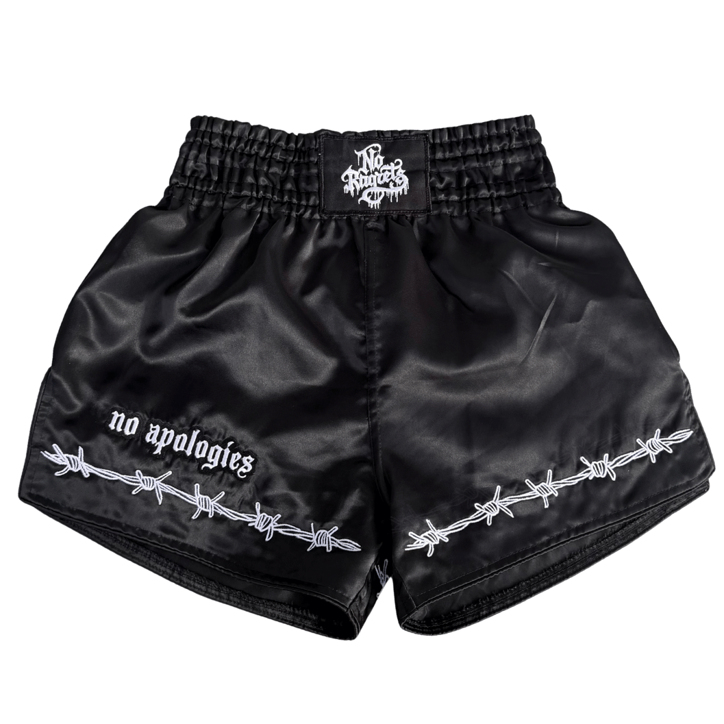 MUAY THAI SHORTS | BLACK