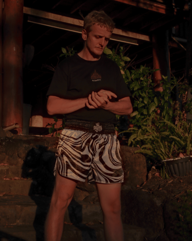 MUAY THAI SHORTS | OIL SLICK