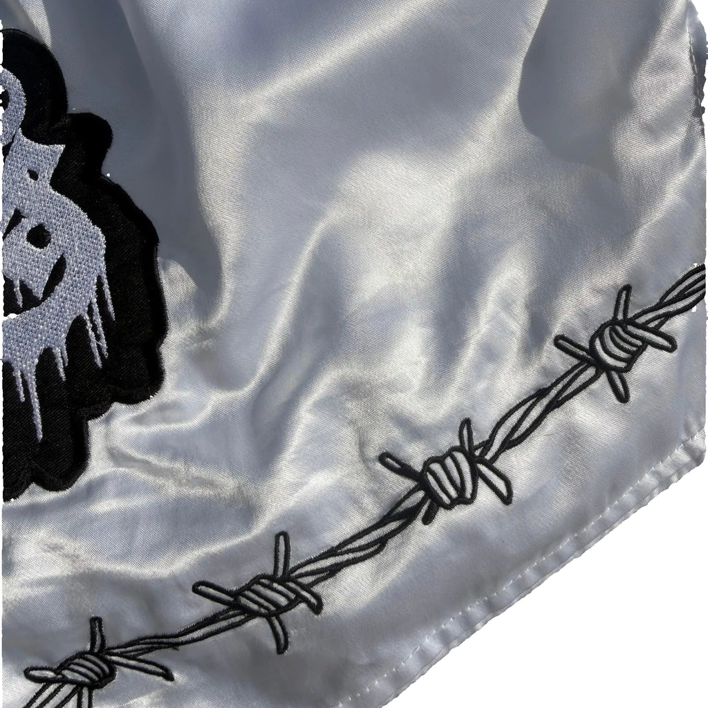 MUAY THAI SHORTS | WHITE