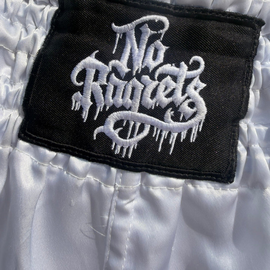 MUAY THAI SHORTS | WHITE